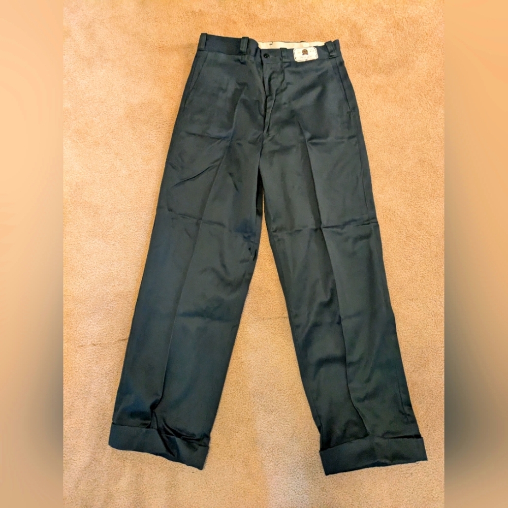 Lee 1952 Union Made in USA, NOS, NWT Chino - Bottle Green 30x30